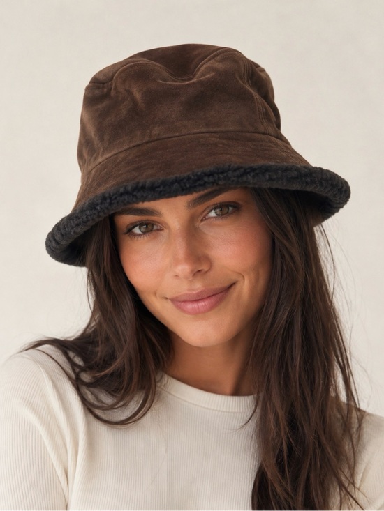 Headys Accessories - Genuine Brown Suede Bucket Hat Made in Canada